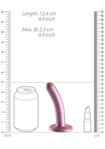 smooth silicone g spot dildo   5 / 12 cm na Arena.pl