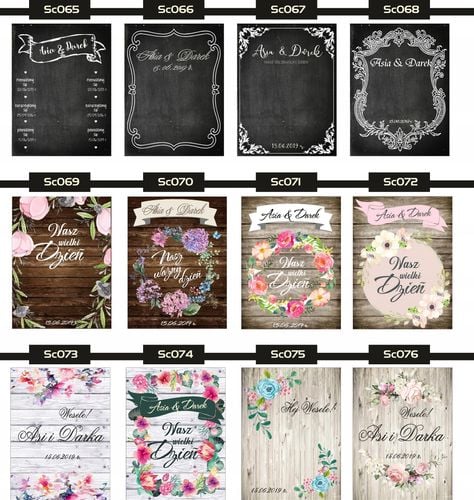 TŁO FOTOGRAFICZNE ścianka do zdjęć 18stka urodziny na Arena.pl