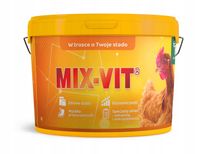 Mix-Vit KK 4kg witaminy na 100kg paszy dla kurczaków kur niosek dla drobiu