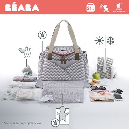 Beaba Torba dla mamy Sydney PLAY PRINT grey na Arena.pl