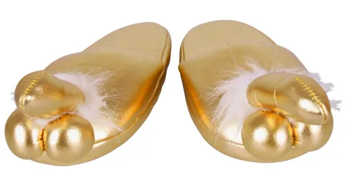 orion kapcie złote uniseks model z humorem rozmiar 37-43 na Arena.pl