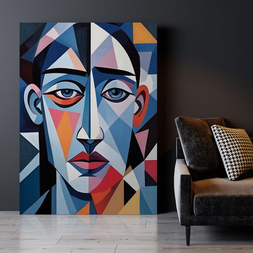 Obraz na płótnie picasso portret kubizm 80x120 cm na Arena.pl