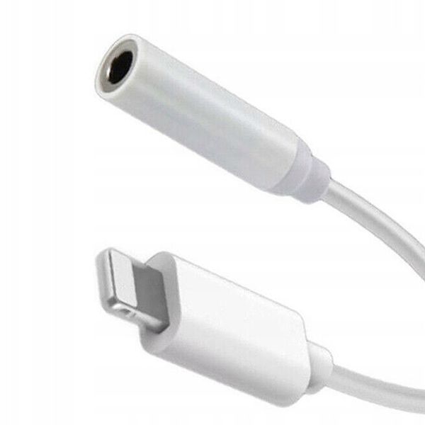 ORYG PRZEJŚCIÓWKA LIGHTNING JACK 3.5MM IPHONE zdjęcie 16
