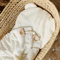 Poduszka Bawełniana Miś | Naturalny