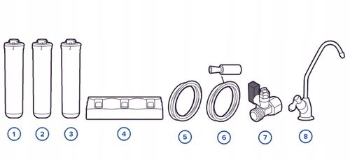 Filtr wody pitnej Aquaphor Kryształ A kran zestaw na Arena.pl
