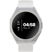 canyon smartwatch otto sw-86 srebrny