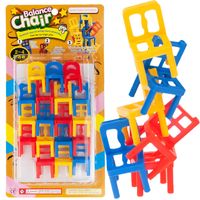GRA ZRĘCZNOŚCIOWA SPADAJĄCE KRZESŁA KRZESEŁKA STOŁKI PIRAMIDA