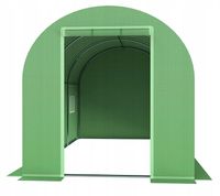 TUNEL FOLIOWY OGRODOWY SZKLARNIA 400x250x200 NAMIOT PREMIUM 10m² FOLIAK