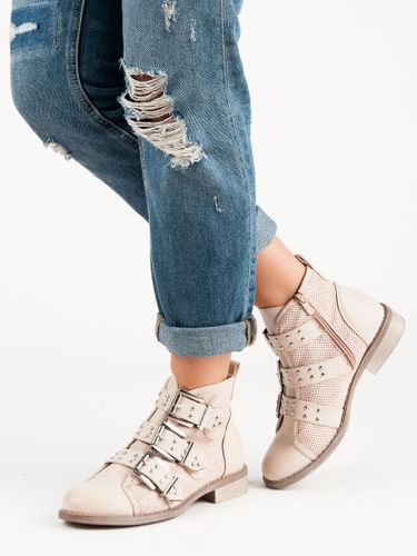 JASNORÓŻOWE BOTKI Rozmiar - 41 na Arena.pl