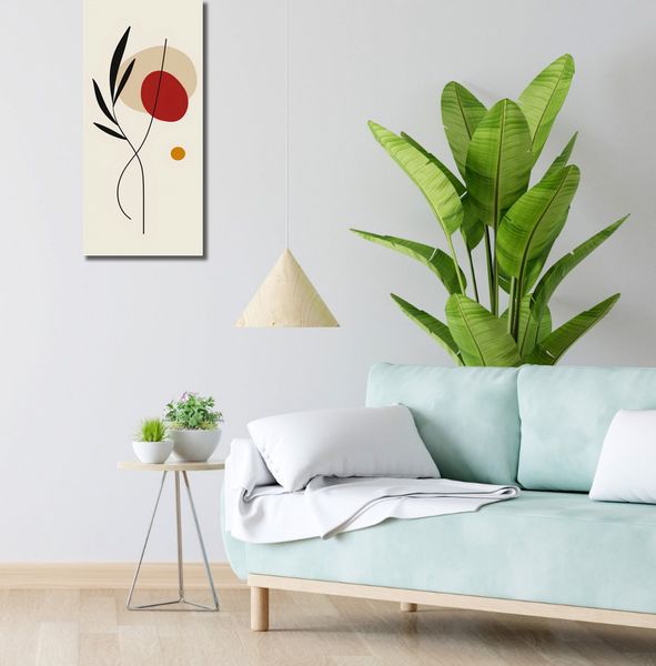 Obraz 30x70cm Esencja Przerysu zdjęcie 2