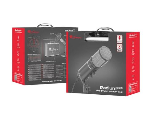 MIKROFON GENESIS RADIUM 600 STUDYJNY USB na Arena.pl