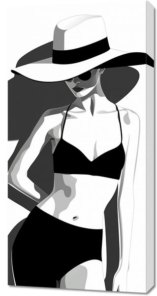 Obraz 50x100cm Strój zdjęcie 1