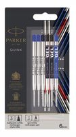 PARKER WKŁAD DO DŁUGOPISÓW 3x QUINKFLOW 3x GEL