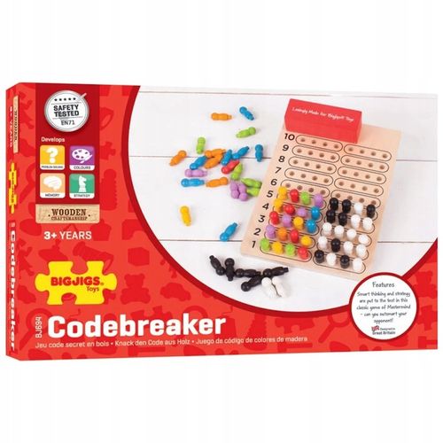 Łamacz Kodów - Gra Logiczna Mastermind - BigJigs Toys na Arena.pl