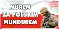 BANER WOJSKA POLSKIEGO 150x75 DUŻY WYBÓR WZORÓW Święto Niepodległości