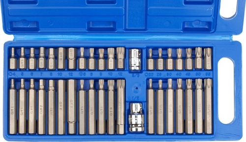 ZESTAW BITÓW IMBUS - TORX - SPLINE - KLUCZE 40 EL. na Arena.pl