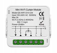 Sterownik do rolet WiFi dopuszkowy Tuya Smart Life inteligentny przełącznik