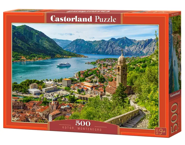 Puzzle 500 elementów. Kotor, Czarnogóra zdjęcie 1