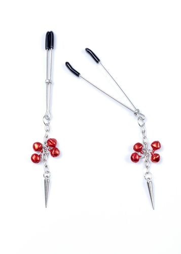 klamry zaciski na sutki ozdobne dzwoneczki bdsm na Arena.pl