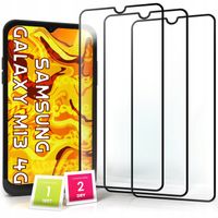 3-pak SZKŁO HARTOWANE DO Samsung Galaxy M13 na cały ekran 9H ochronne 5D