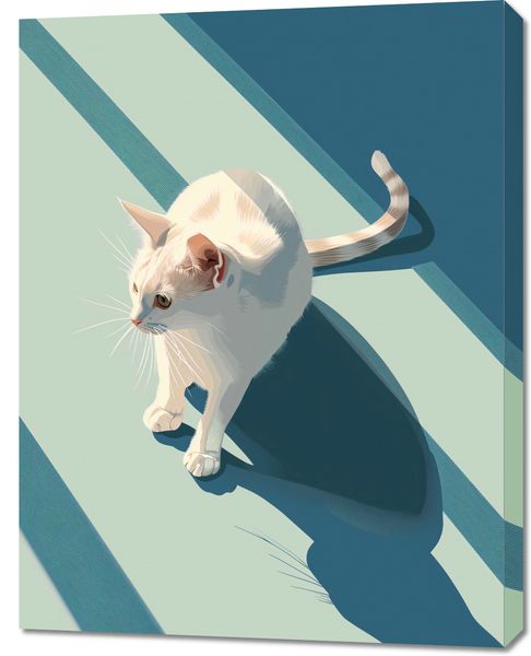 Obraz 70x90cm Kocia Persona zdjęcie 1