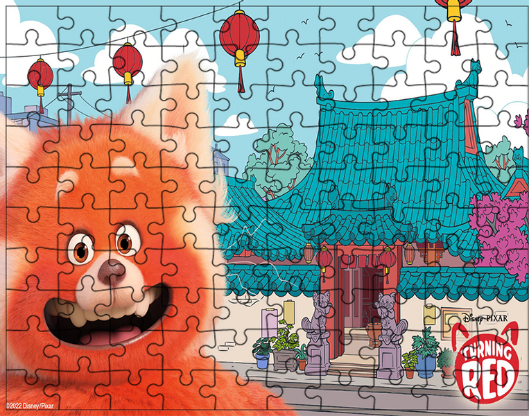 Puzzle Turning Red - To nie wypanda zdjęcie 1