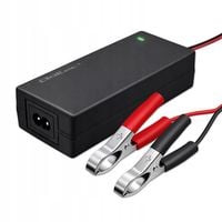 Prostownik 12V 2A 24W AGM GEL STD Automatyczny z LED ładowarka 1.8m Qoltec
