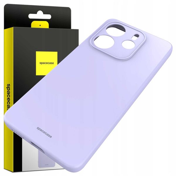 Spacecase Silicone Case 3.0 Redmi Note 14 5G Light Purple zdjęcie 7