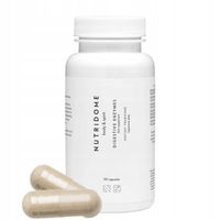 Enzymy trawienne bromelaina laktaza alpha-amylaza lipaza 60 kaps NUTRIDOME