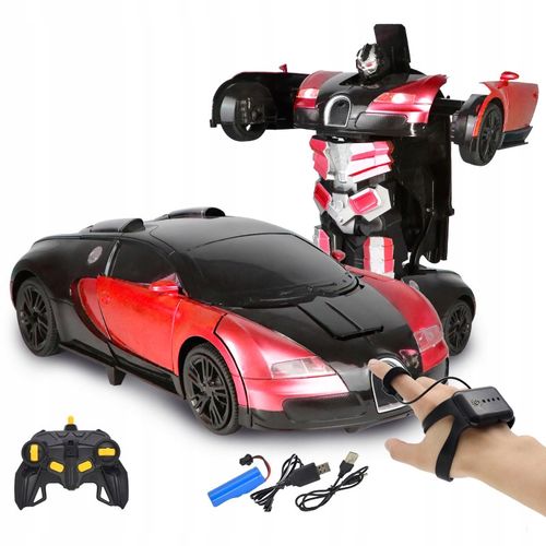 SAMOCHÓD ROBOT STEROWANY PILOTEM LUB GESTAMI RC na Arena.pl