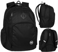 PLECAK SZKOLNO MŁODZIEŻOWY TRZYKOMOROWY BREAK BLACK CZARNY CoolPack