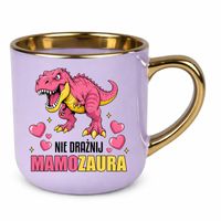Nie drażnij mamozaura elegancki na prezent Fiolet PREZENT DZIEŃ MAMY