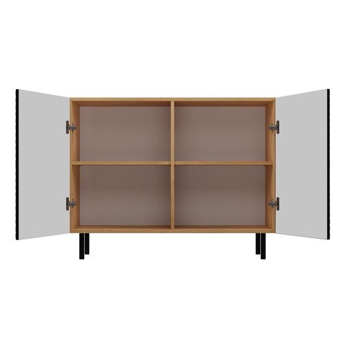 Komoda KAMA 2D ARTISAN CZARNY na Arena.pl