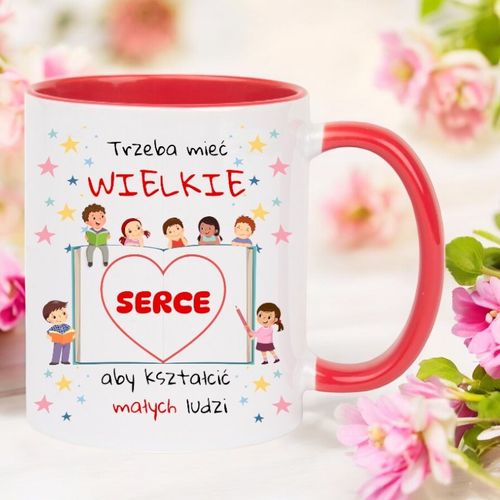 KUBEK Z NADRUKIEM PREZENT DZIEŃ NAUCZYCIELA WYCHOWAWCZYNI NAUCZYCIELKI na Arena.pl