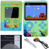 ELEKTRONICZNA GRA RETRO DLA DZIECI PRZENOŚNA MINI KONSOLA GAMEPAD BATERIA