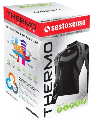 Koszulka Thermo Active Men Grigio Rozmiar S na Arena.pl
