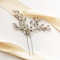 EFEKTOWNA ozdoba ślubna błyszcząca STROIK wsuwka KOKONET 4-0143