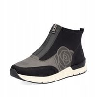 RIEKER 58956-00 Damskie Botki Jesienne Sneakersy R36