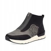 RIEKER 58956-00 Damskie Botki Jesienne Sneakersy R36