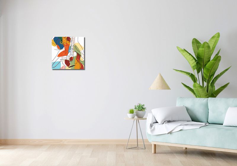 Obraz 40x40cm Wewnętrzna Muza zdjęcie 2