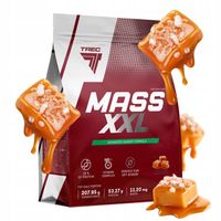 BIAŁKO GAINER Trec Mass XXL 4800g Mega Mutant Mass WĘGLOWODANY WIELKA PAKA