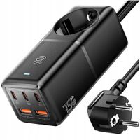 2 x Essager Wielofunkcyjna Ładowarka Sieciowa QC PD Zasilacz AC USB-C USB-A
