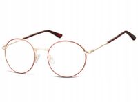 OPRAWKI Korekcyjne OKRĄGŁE Uniseks Lenonki Zerówki