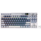 ROYAL KLUDGE RK M87 Ocean Blue Gaming Keyboard Cream switch