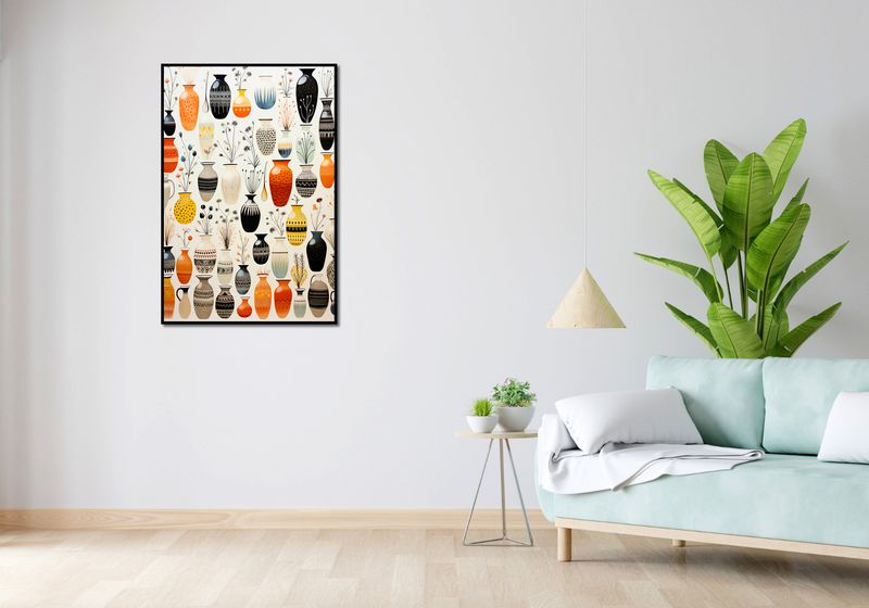 Plakat 67,5x100cm Symfonia Wazonów zdjęcie 4