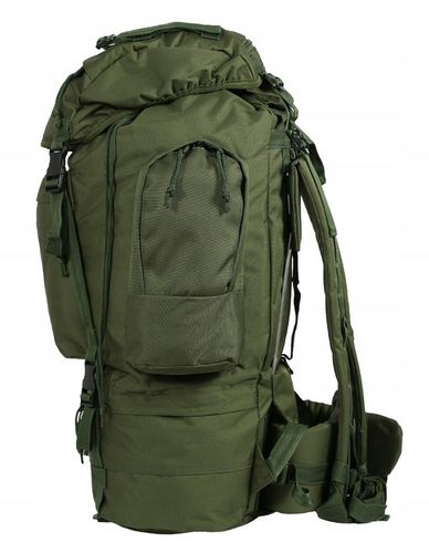 Plecak turystyczny wojskowy taktyczny Mil-Tec Ranger 75 l olive z pokrowcem na Arena.pl
