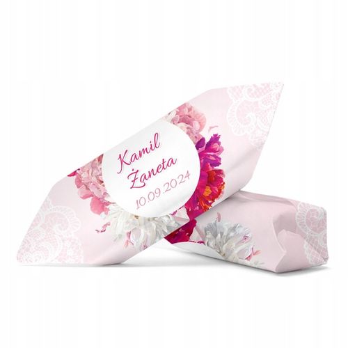 KRÓWKI PERSONALIZOWANE WESELE ŚLUB ROCZNICA 1 KG Podziękowanie dla Gości na Arena.pl