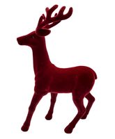 RENIFER OZDOBNY DEKORACJA JELONEK JELEŃ 45 cm DUŻY CZERWONY