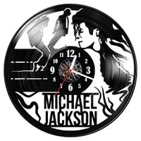 Zegar ścienny z płyty winylowej Michael Jackson 422.14