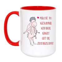 Duży Biało-Czerwony 450 ml